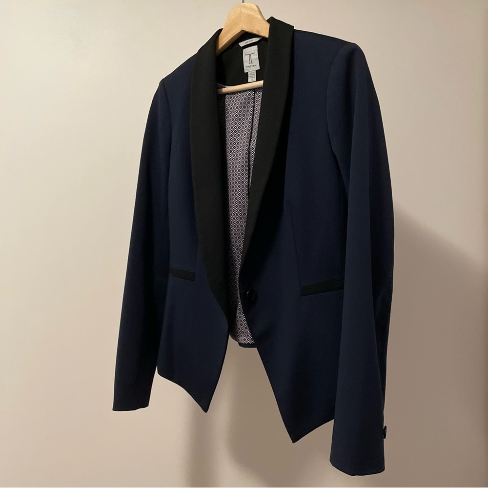 Tristan Black and Navy Women’s Jacket - Picture 3 of 12
